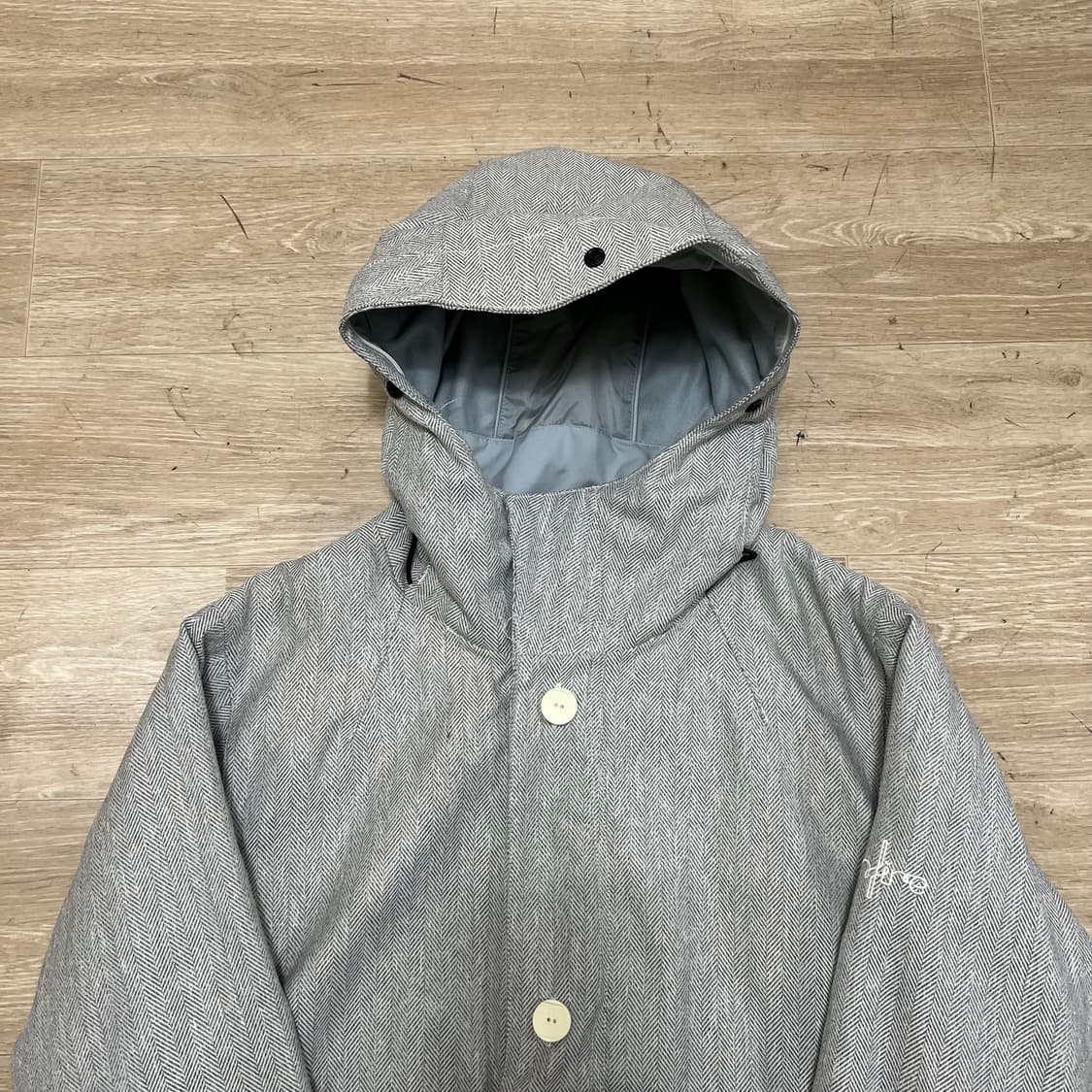 본파이어 스노우보드복 스키복 후드 스키점퍼 [라이트그레이] M/95 상품이미지2