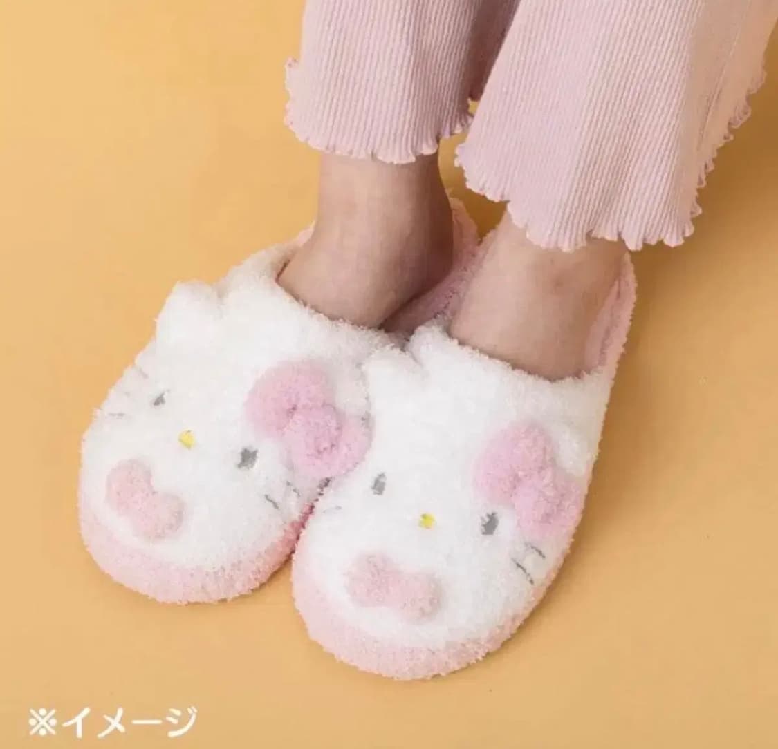 마이멜로디 얼굴 슬리퍼 털실내화 양산형 지뢰계 신발 통굽 히메갸루 빈티지 상품이미지10