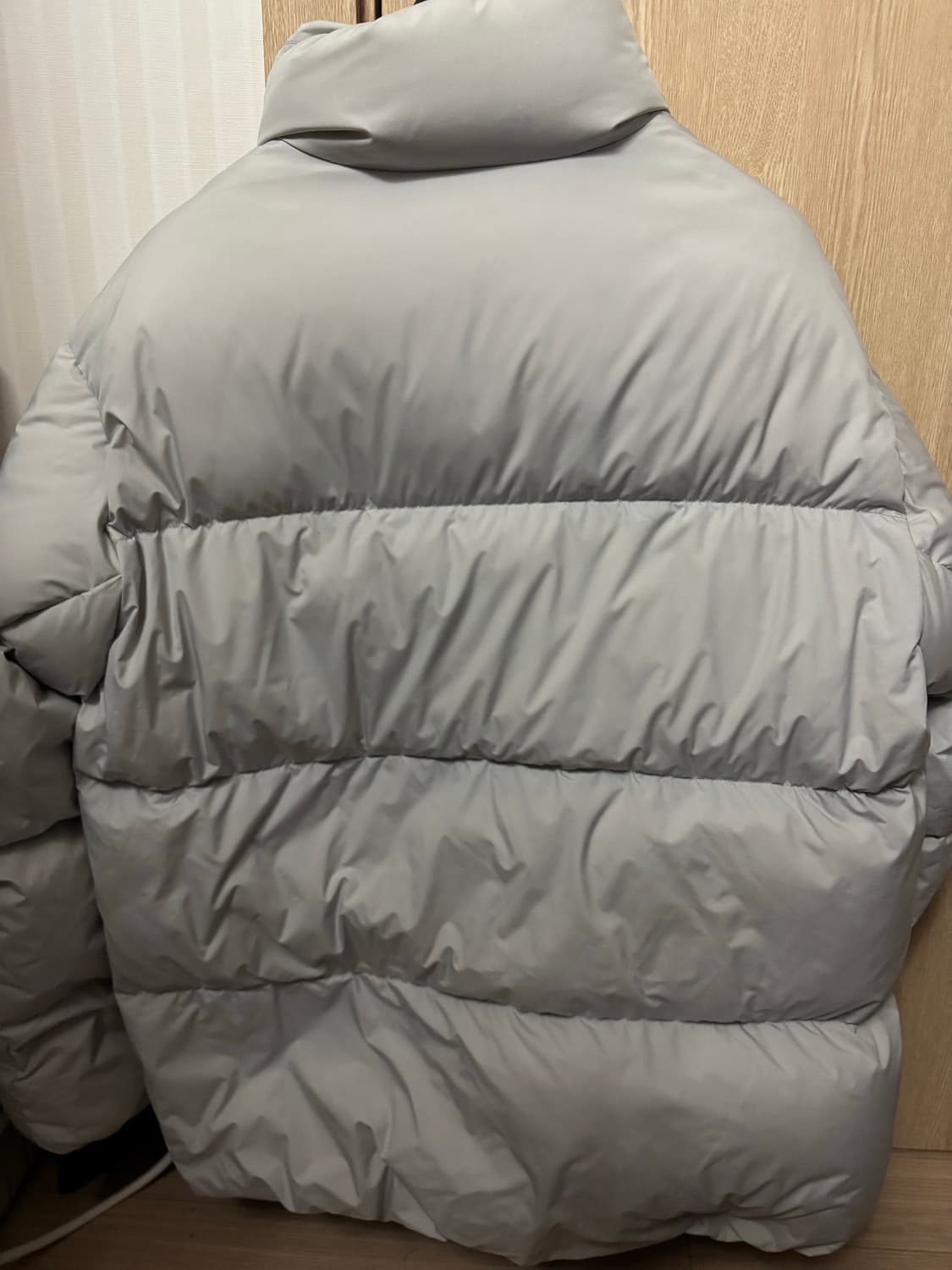 뉴발란스 액티브 숏 구스패딩 다운 L팝니다. 상품이미지2