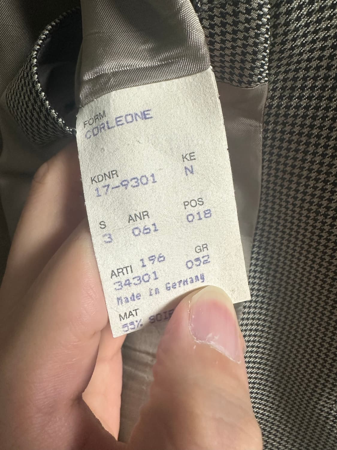 휴고보스 하운드투스 울 실크 자켓 52사이즈 판매 상품이미지10