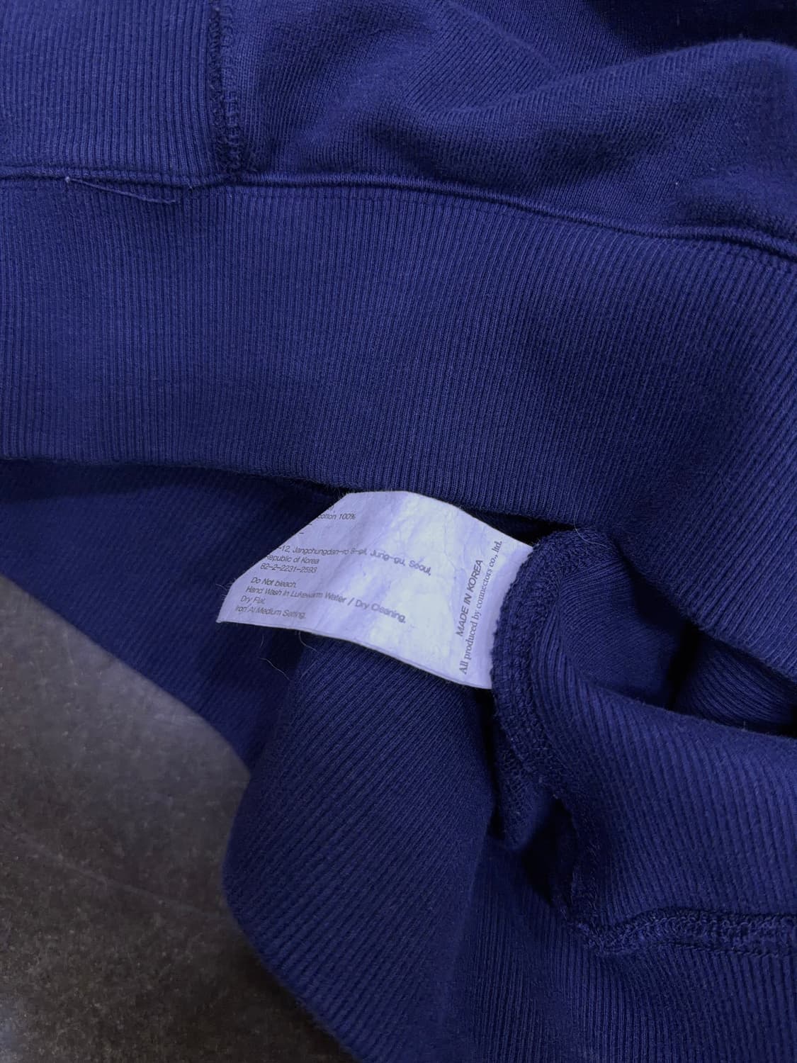 유니폼브릿지 US NAVY 맨투맨 스웻셔츠 네이비 M 상품이미지9