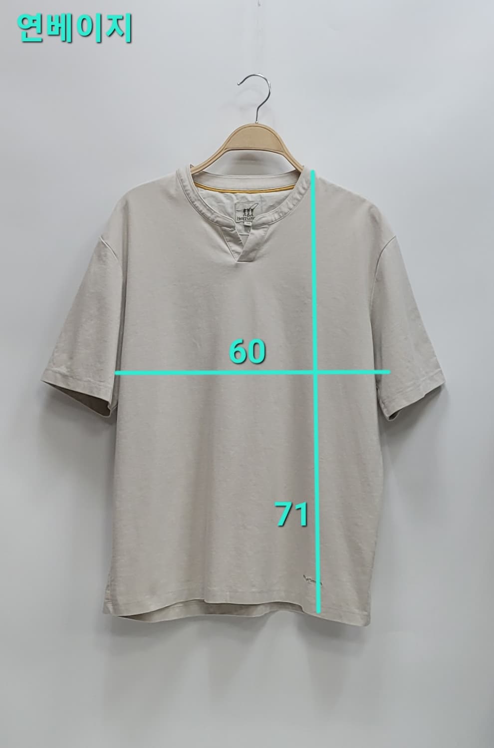 Henry Cottons 22SS 헨리코튼 헨리넥 반팔 티셔츠 / 110 상품이미지9