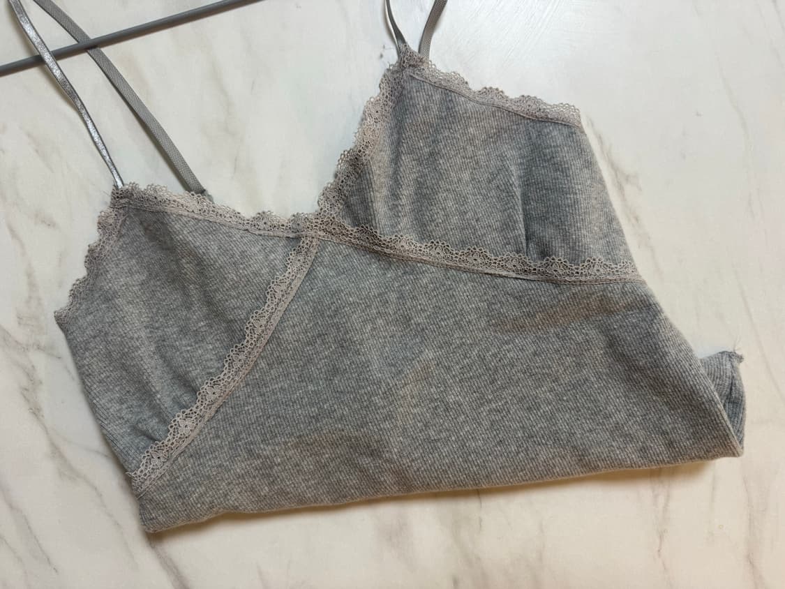 그레이 레이어드 나시 상품이미지1