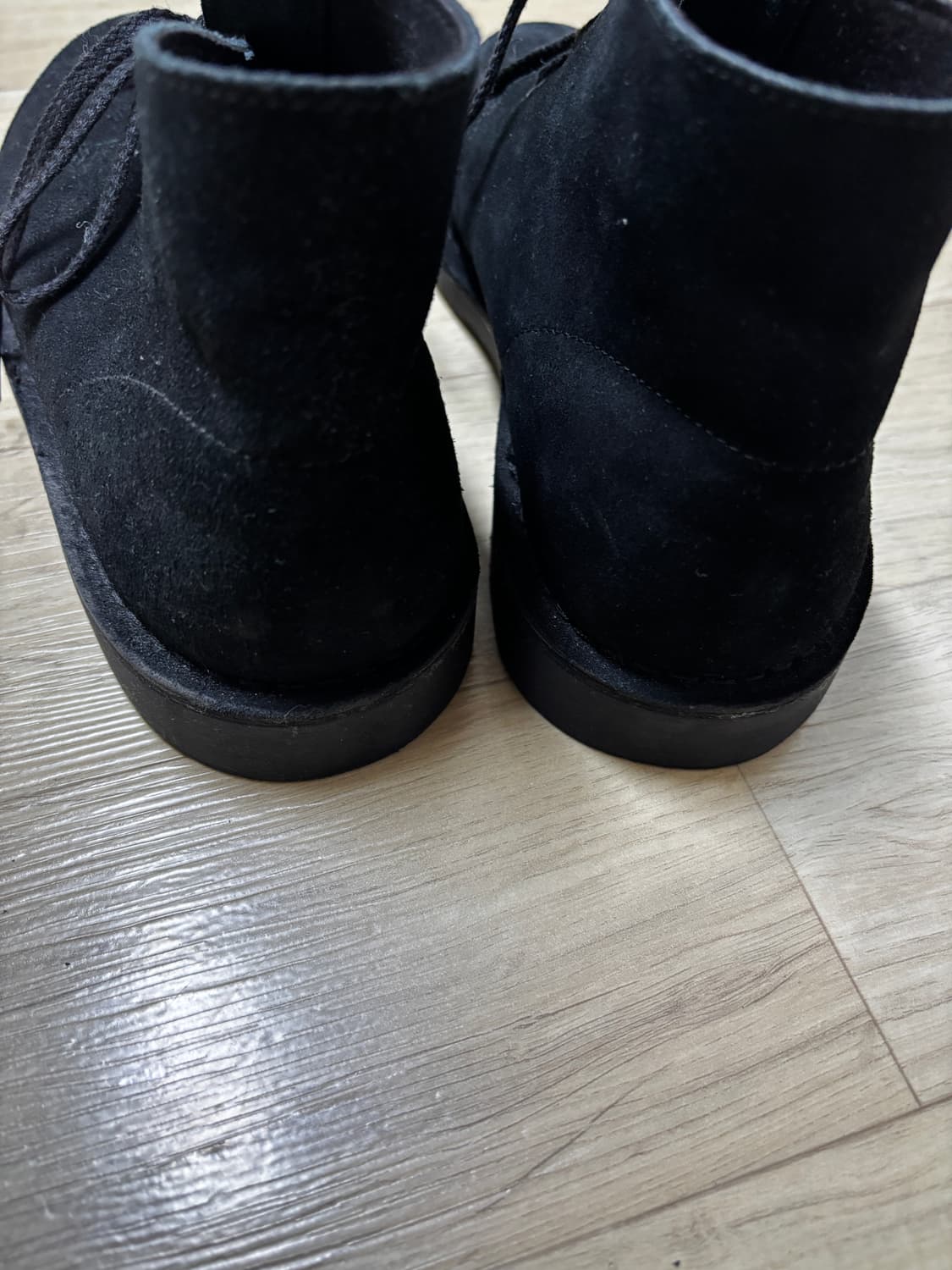 클락스 스웨이드 처카부츠 블랙 상품이미지6