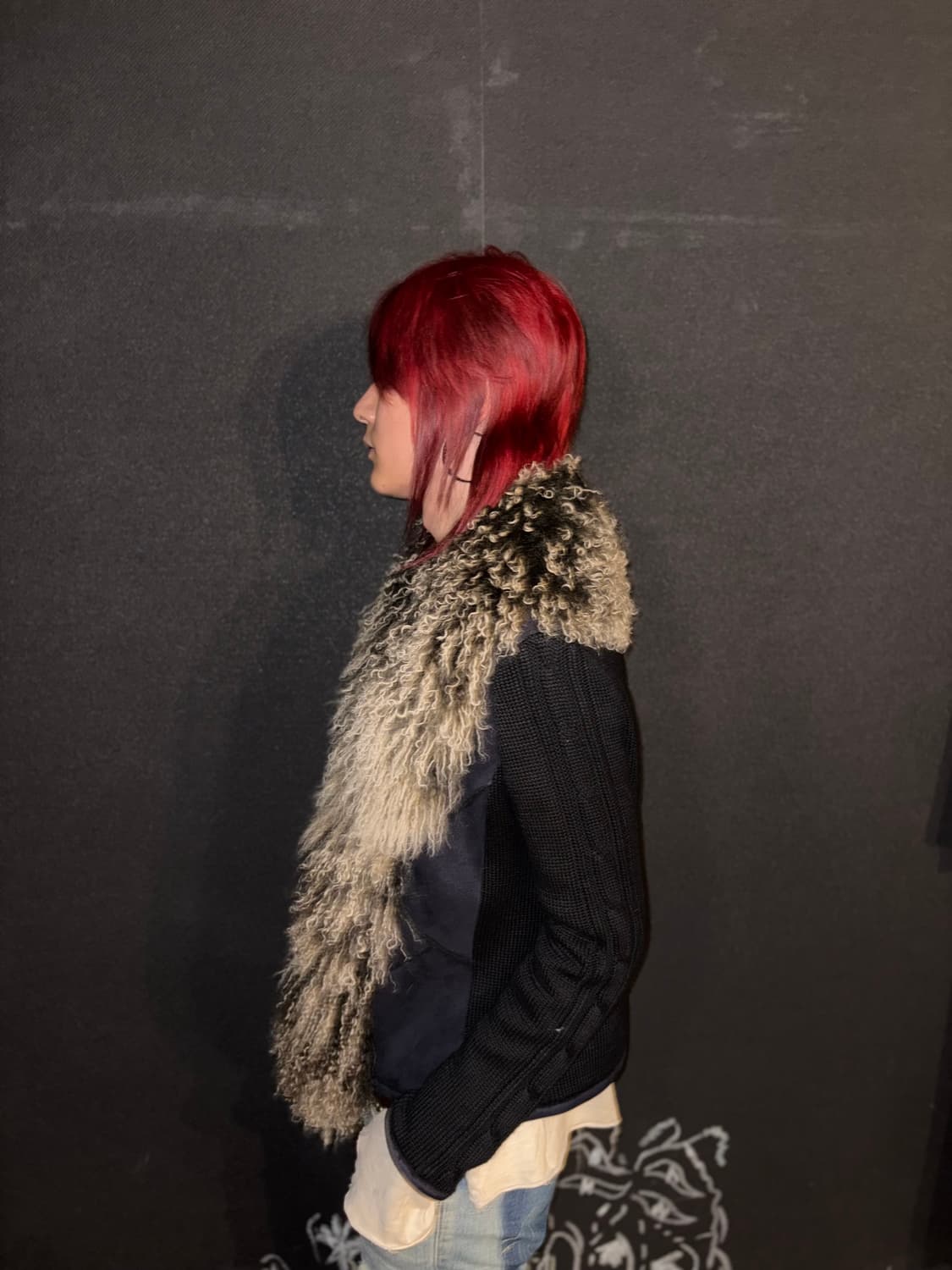 Vkei knit fur jacket 상품이미지6