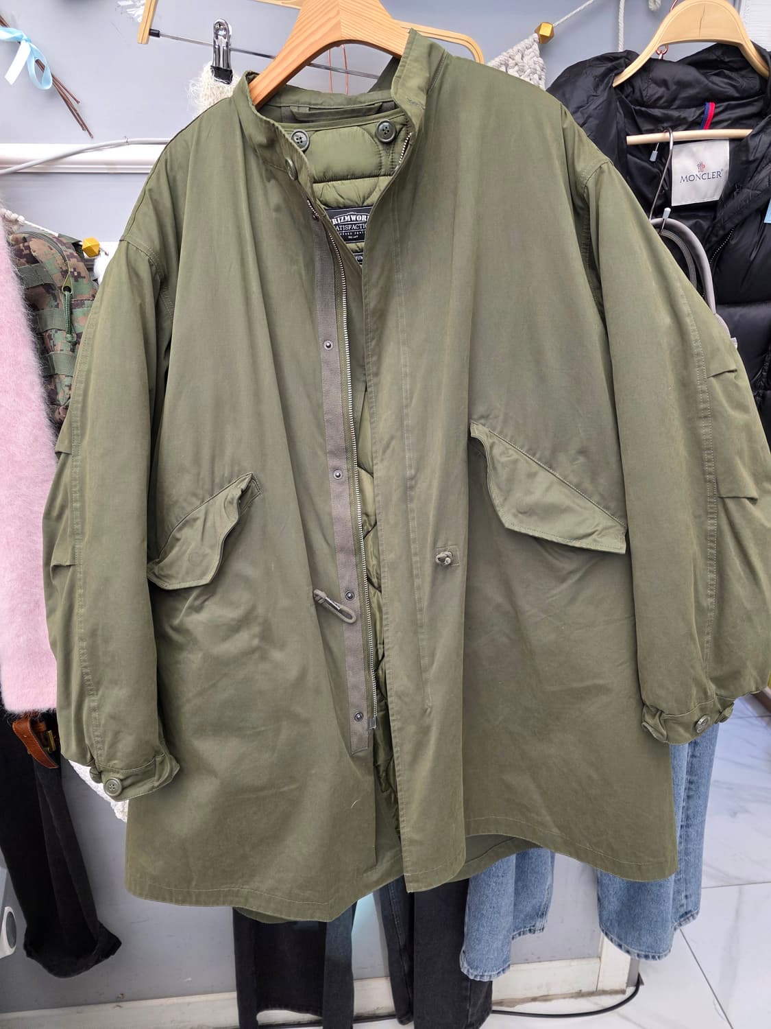 프리즘웍스 피쉬테일 야상 M 상품이미지1