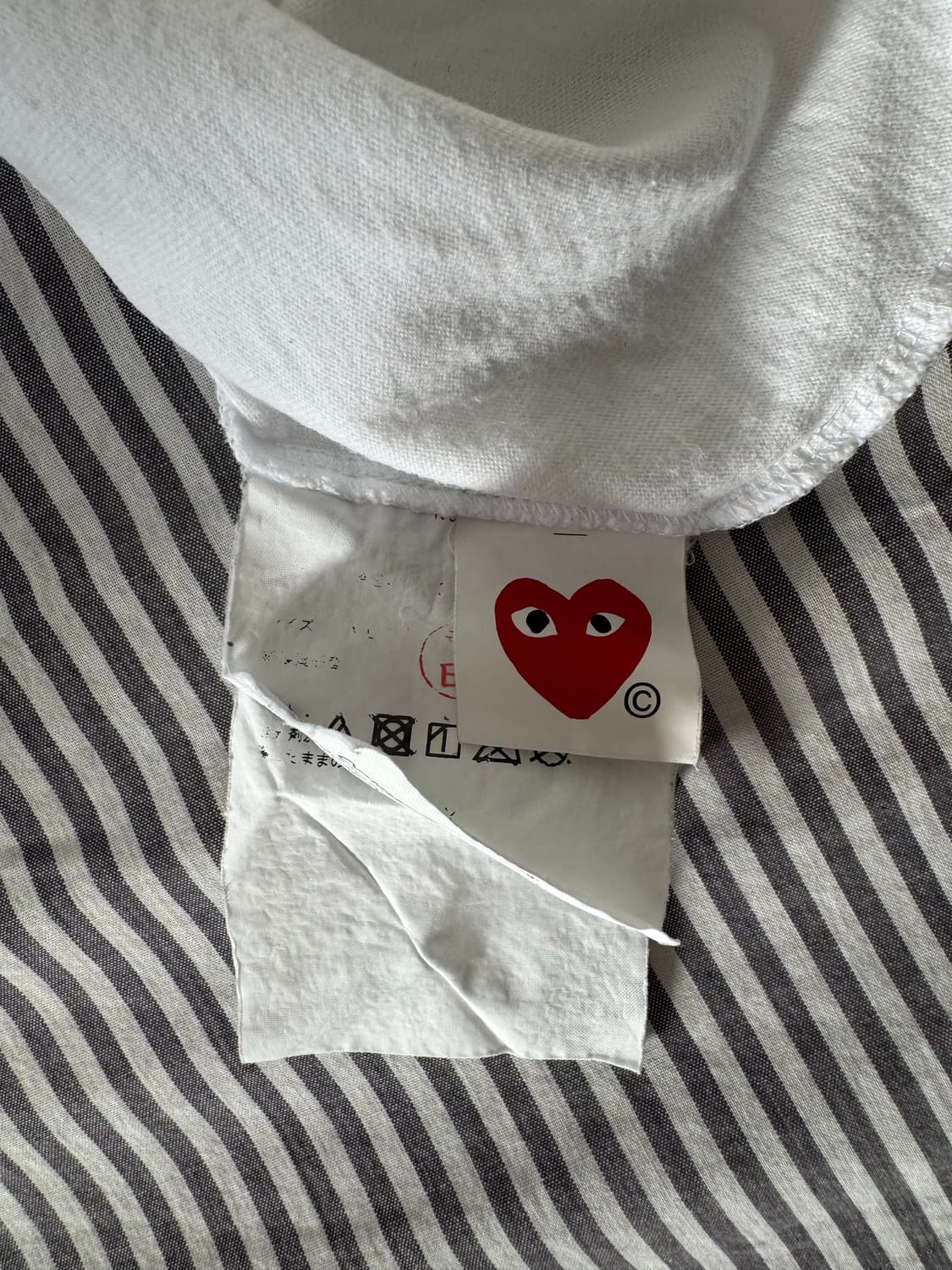 commes des garcons play t-shirt 상품이미지2