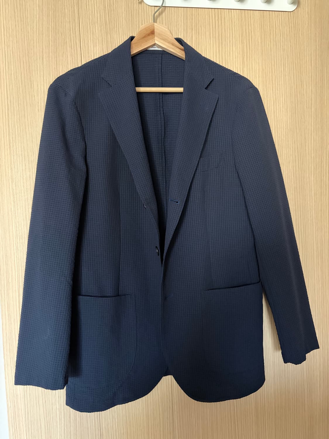 매킨토시 필로소피 트로터 시어서커 자켓 (38R / 물세탁 가능) 상품이미지1