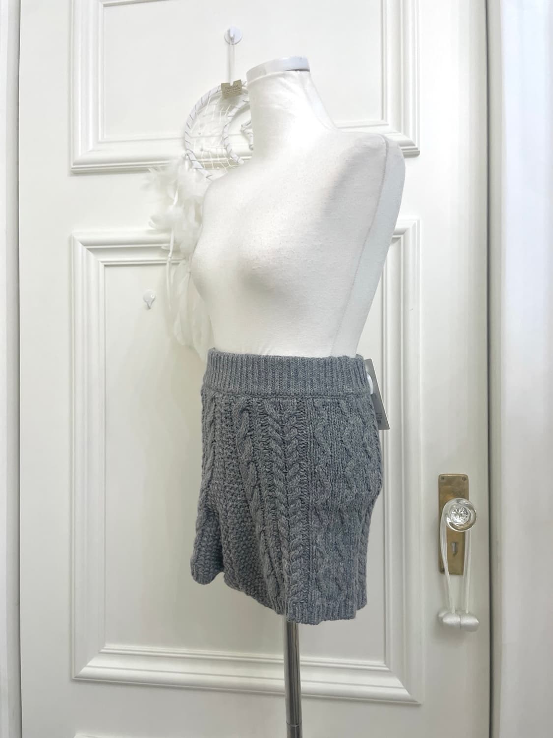 charcoal twist basic short pants 상품이미지2