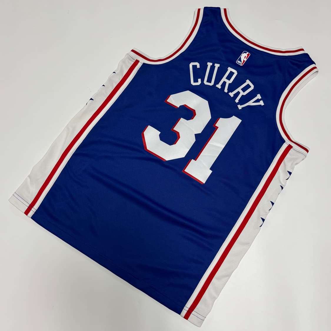 나이키 NBA 필라델피아 세븐티식서스 세스 커리 스윙맨 저지 상품이미지4