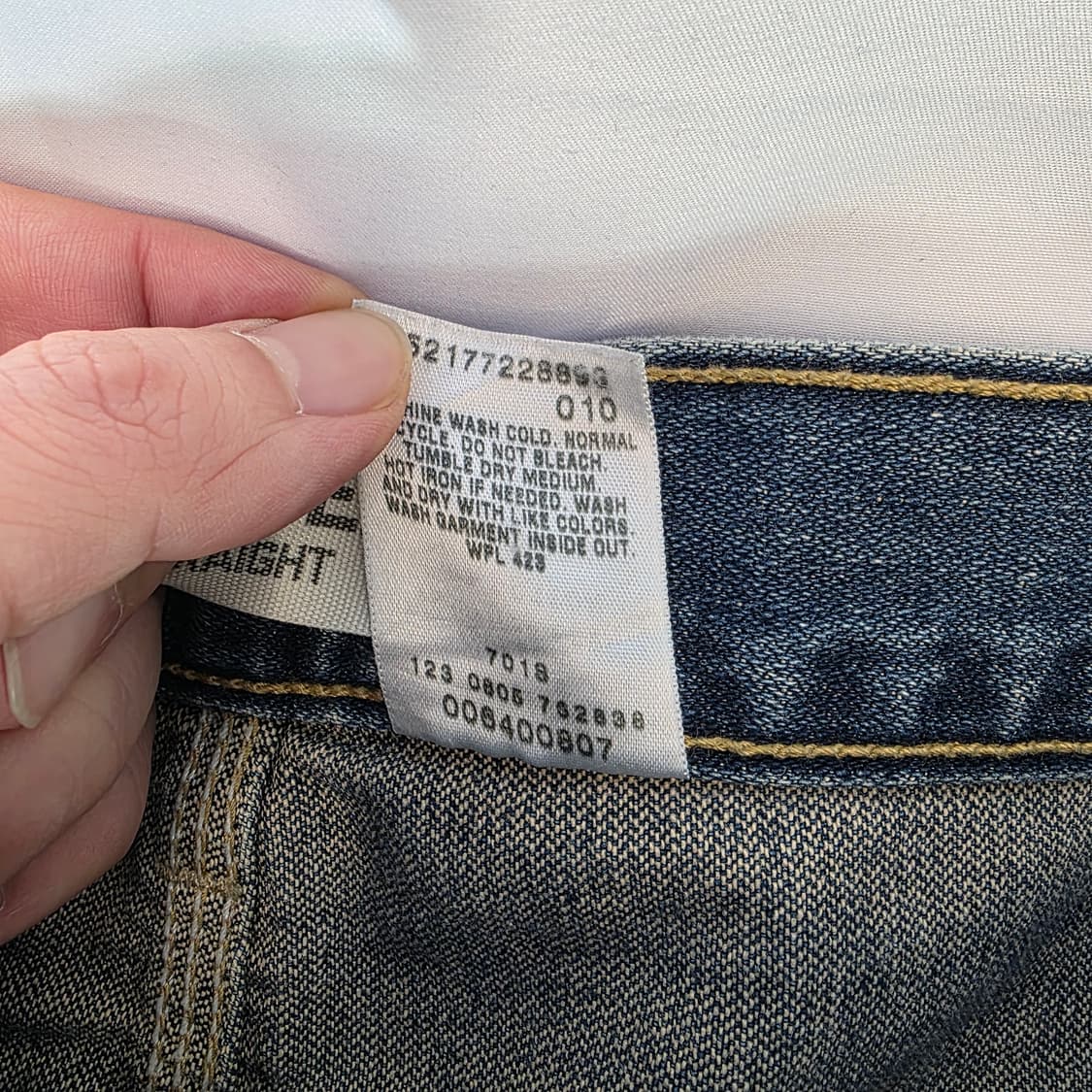 [W33L32]00s 리바이스 카펜터 루즈 스트레이트핏 데님 팬츠 상품이미지5