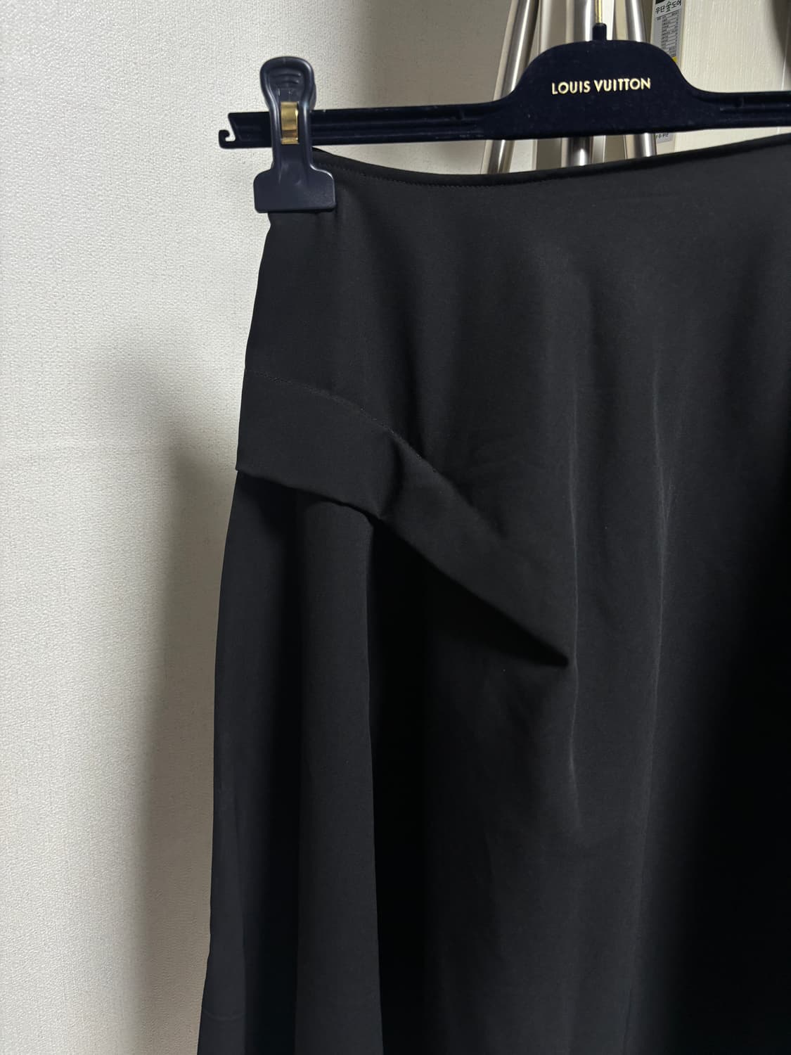 요지 야마모토 블랙 울 스커트 사이즈 2 상품이미지2