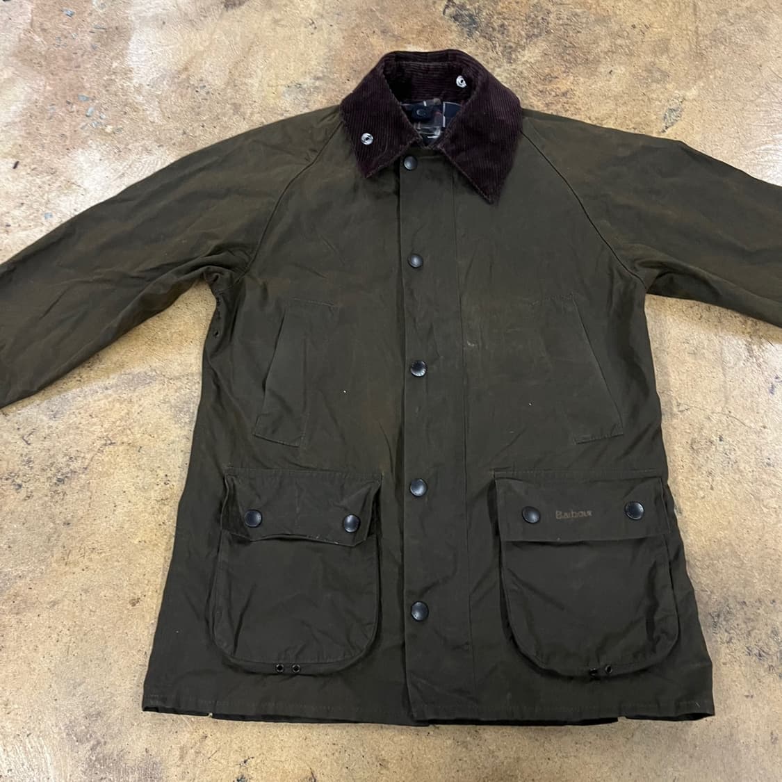 [정품] 바버 Barbour 왁스 자켓 올리브 b18 상품이미지3