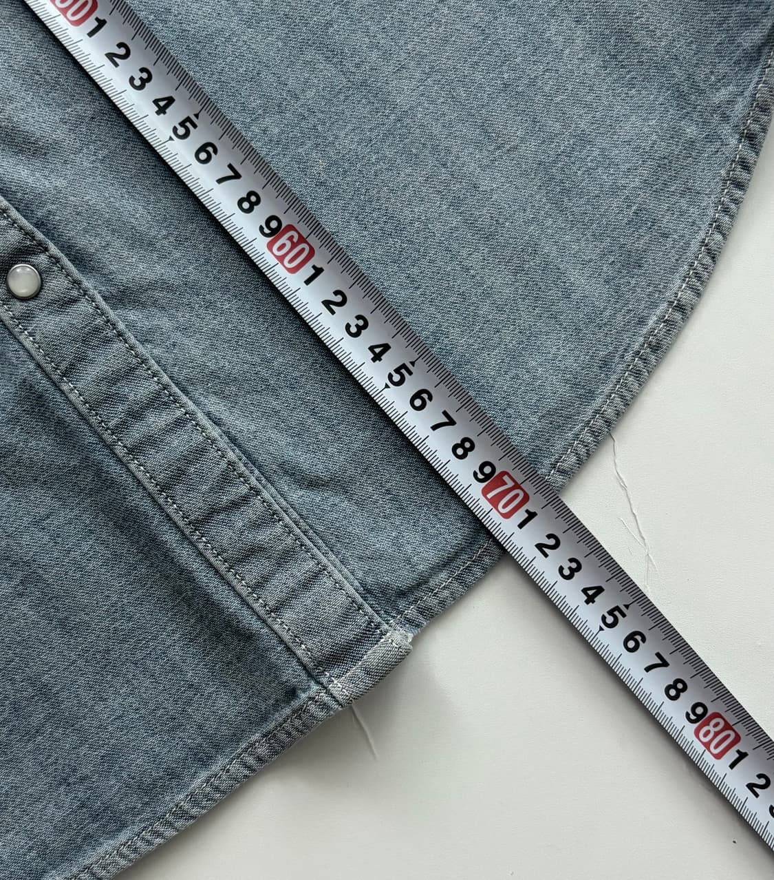 Levi's 리바이스 데님 투톤 웨스턴 셔츠 상품이미지9