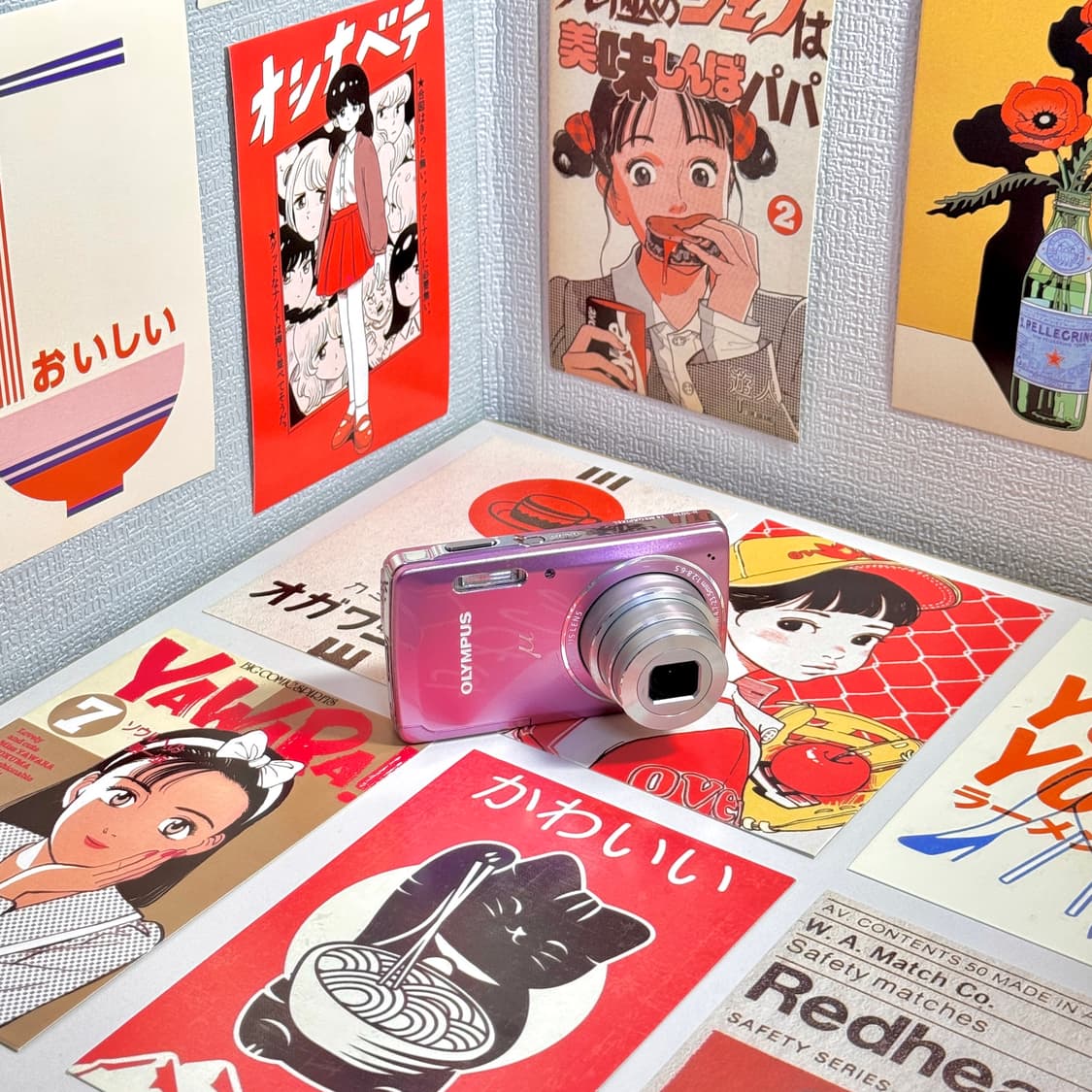 올림푸스 뮤 5010 베이비 핑크 빈티지디카 상품이미지1