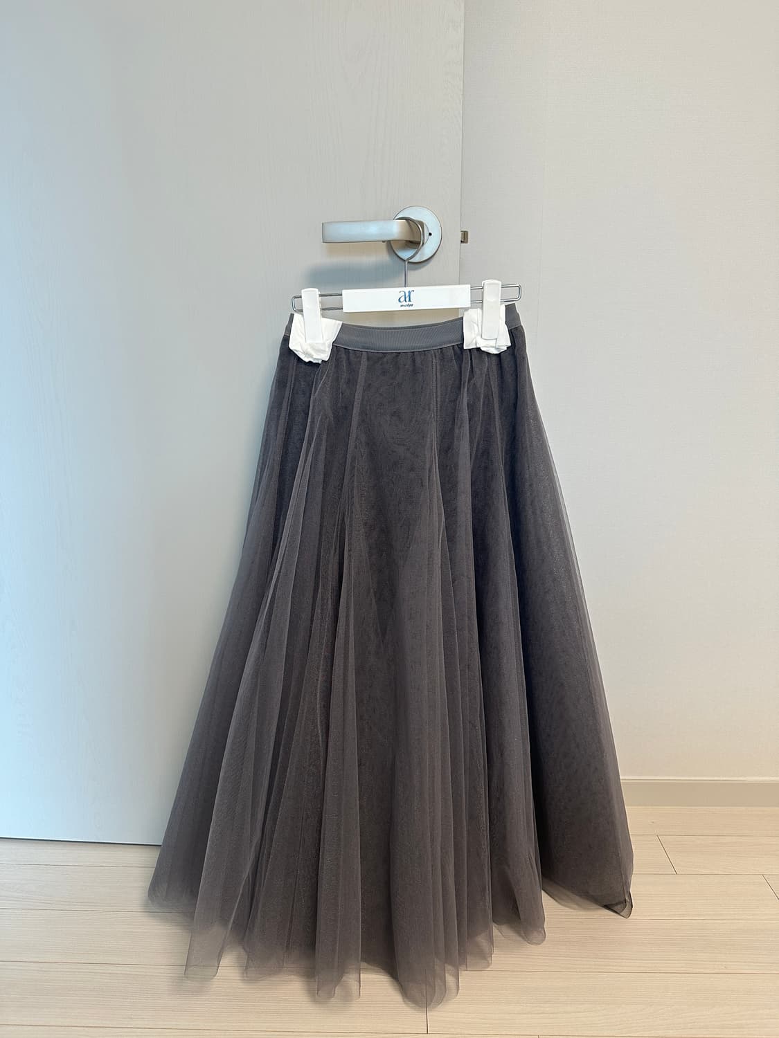 어라운드율 캐리 샤스커트 진그레이 xs 상품이미지2