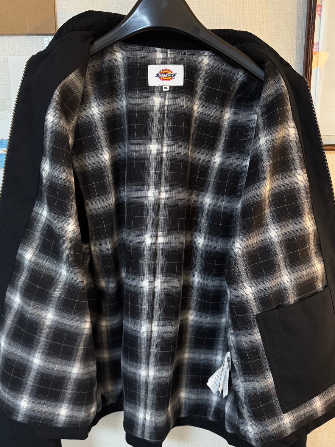 (XL) 디키즈 트윌 워크 재킷 Black 상품이미지6