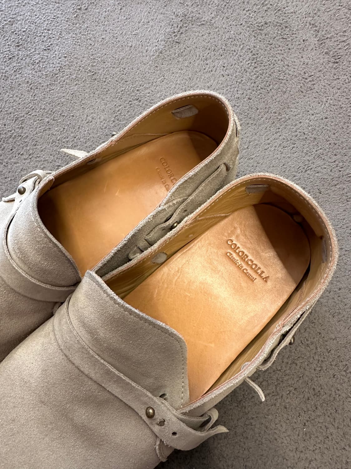 컬러콜라 스웨이드 로퍼 처분  상품이미지4