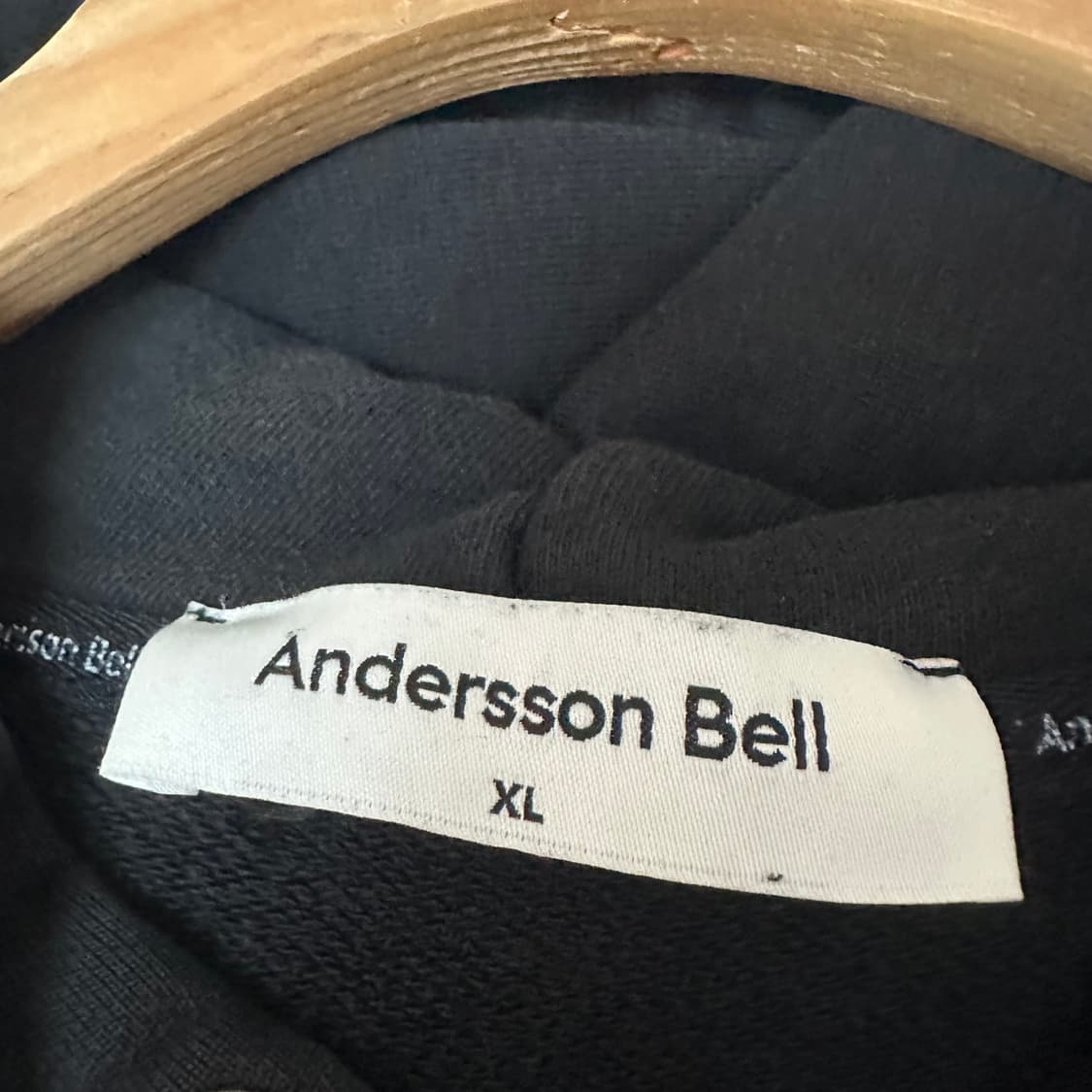 XL 엔더슨벨 후드티 블랙 상품이미지3