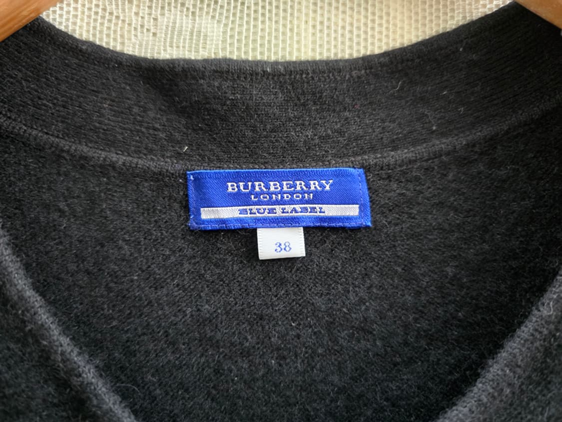 버버리 블루 라벨 반팔니트 케시미어 혼방 상품이미지3