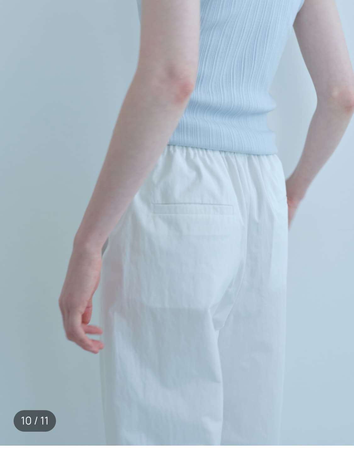 Noja 화이트 팬츠 흰 바지 새것 - lfm 바넷 ore le619 상품이미지5