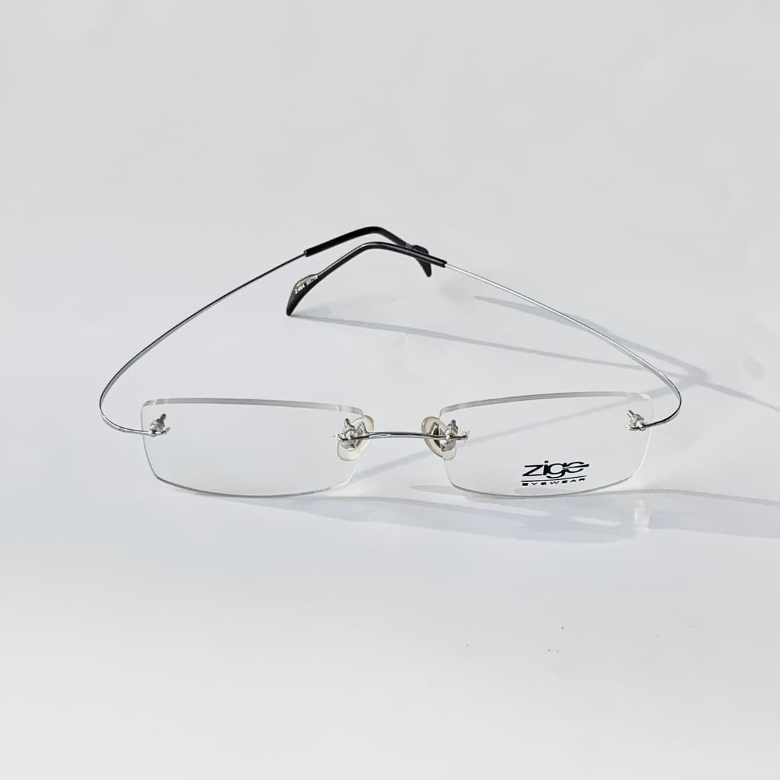 772 데드스탁 픽키 초경량 클래식 무테 스퀘어 빈티지안경 상품이미지2