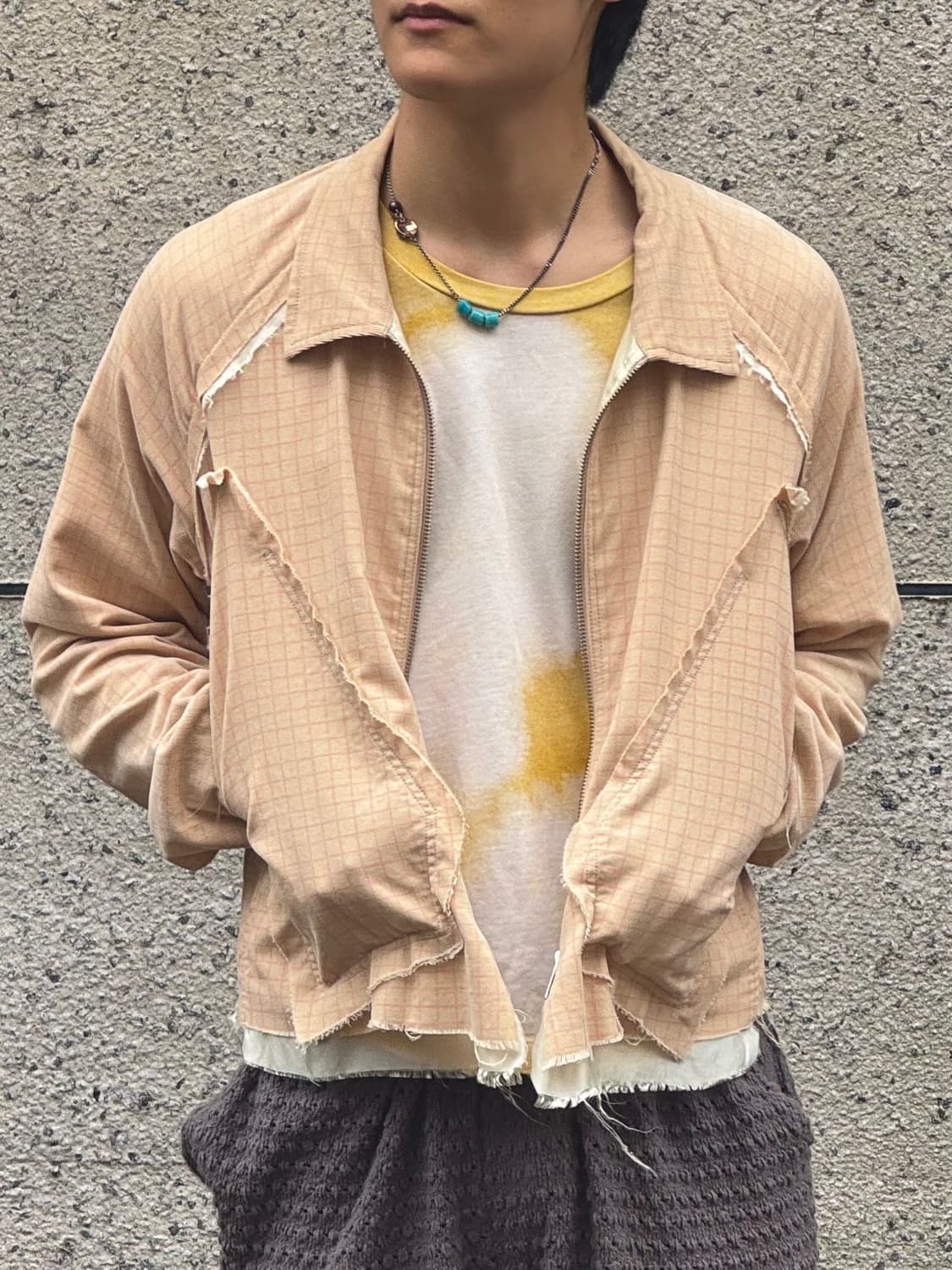 설밤 컷아웃 자켓 상품이미지3