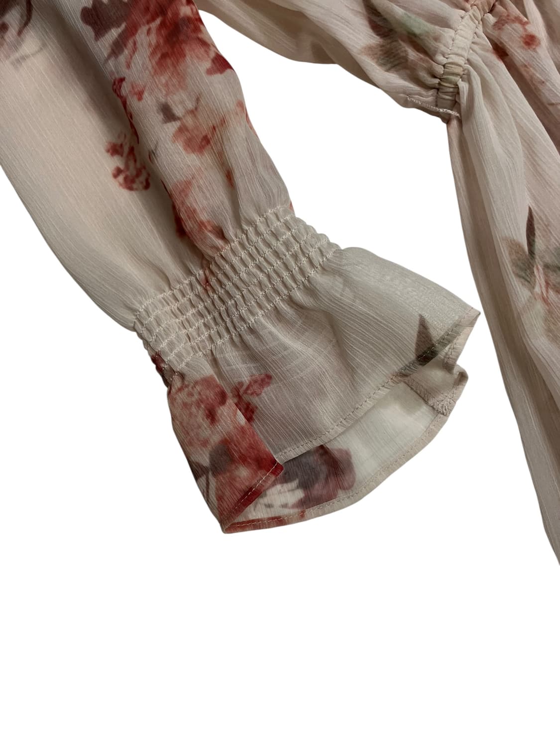 Roem 플라워 패턴 롱 쉬폰 원피스 M 상품이미지7