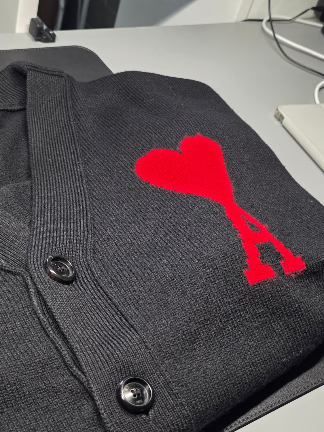 아미 빅하트 가디건 상품이미지1