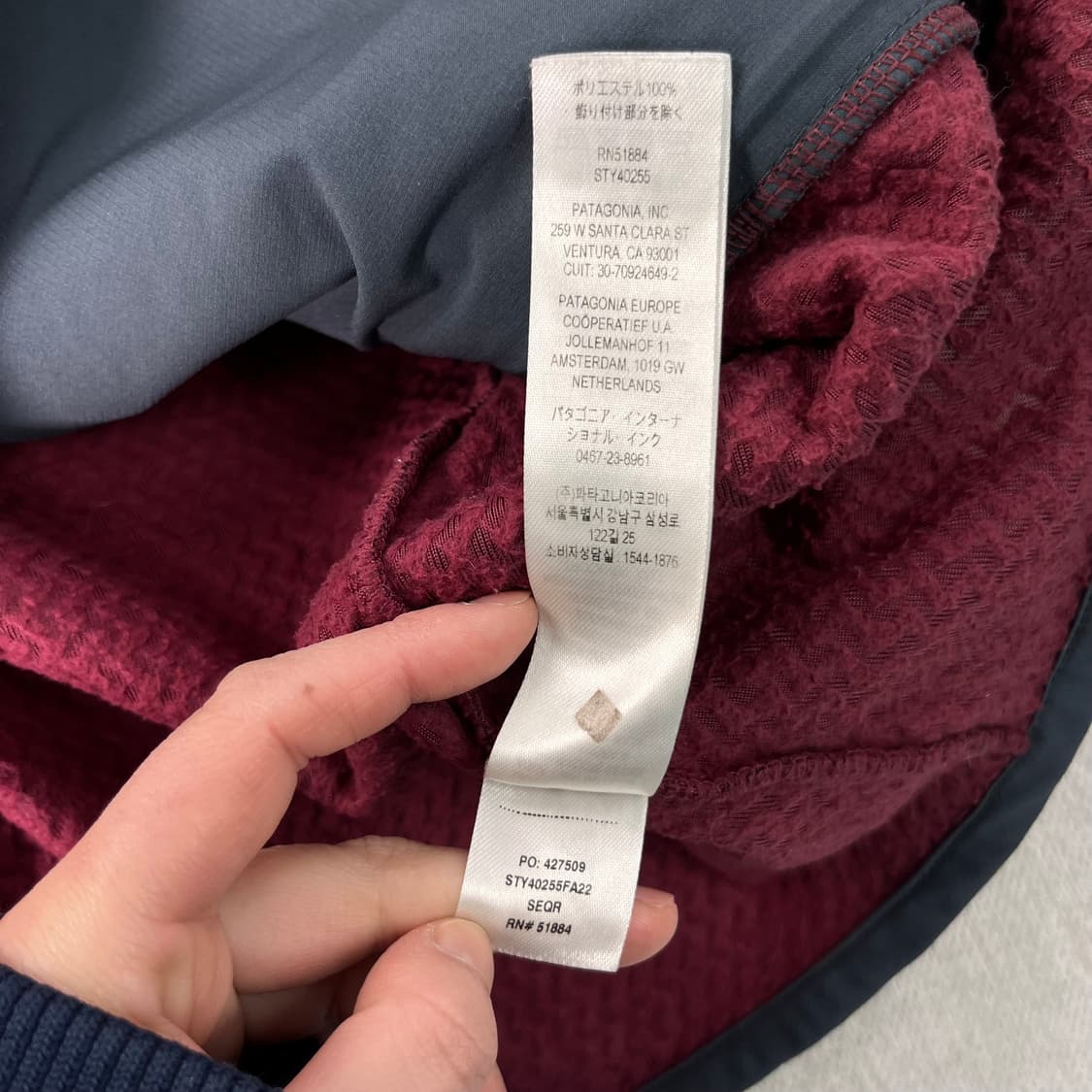 100 파타고니아 22FW R1 에어 풀집업 상품이미지6