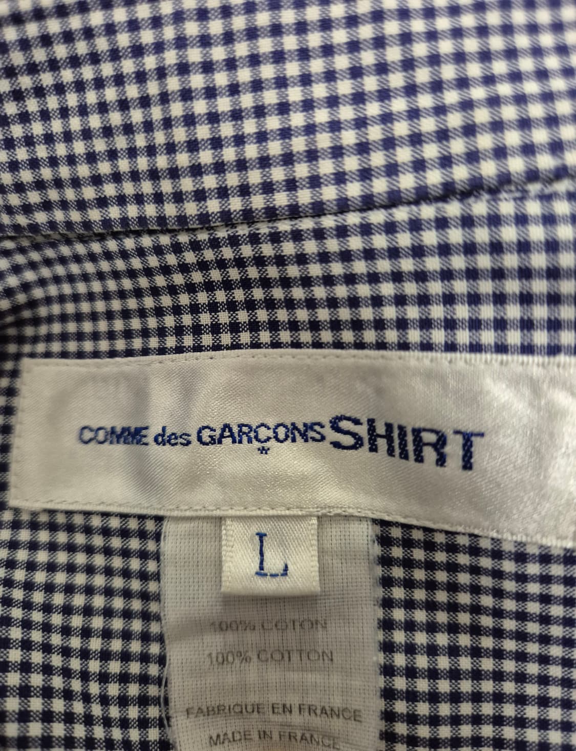 꼼데가르송 셔츠라인 셔츠 상품이미지2