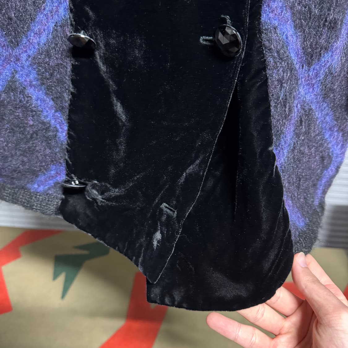 ~90‘s Lanvin Paris blend Cardigan 상품이미지6