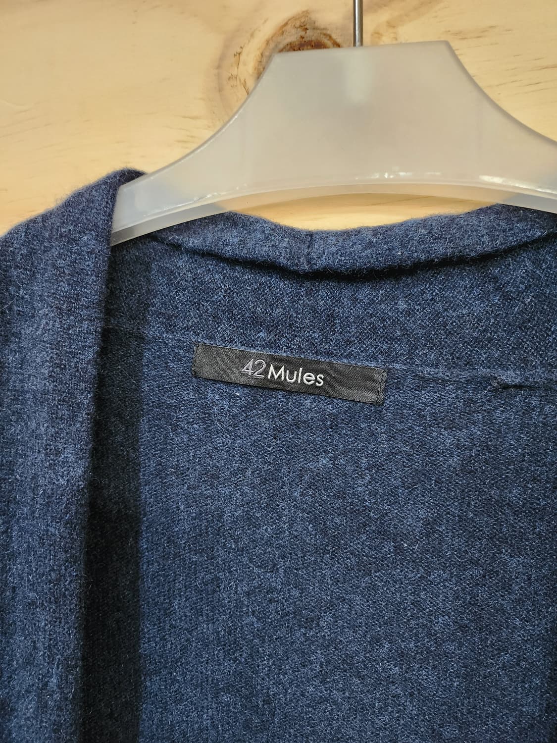 124) 42Mules 캐시미어100 여성 가디건 상품이미지5