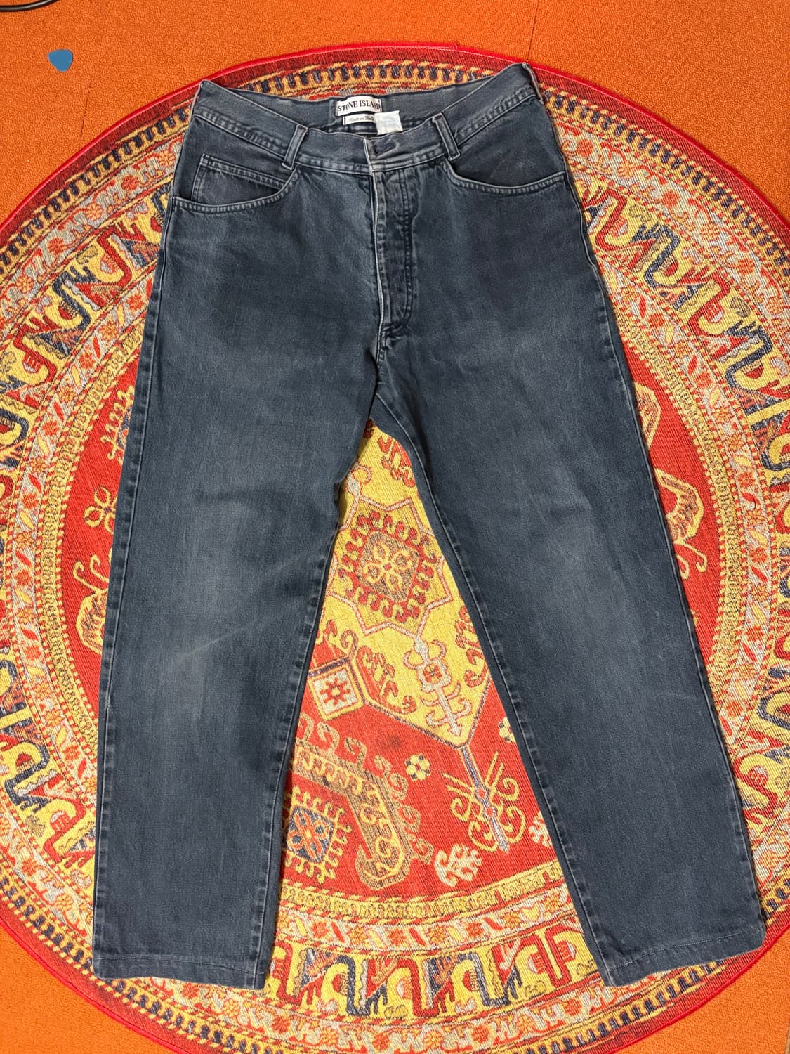 스톤아일랜드 90s 그린엣지 데님 청바지 상품이미지2