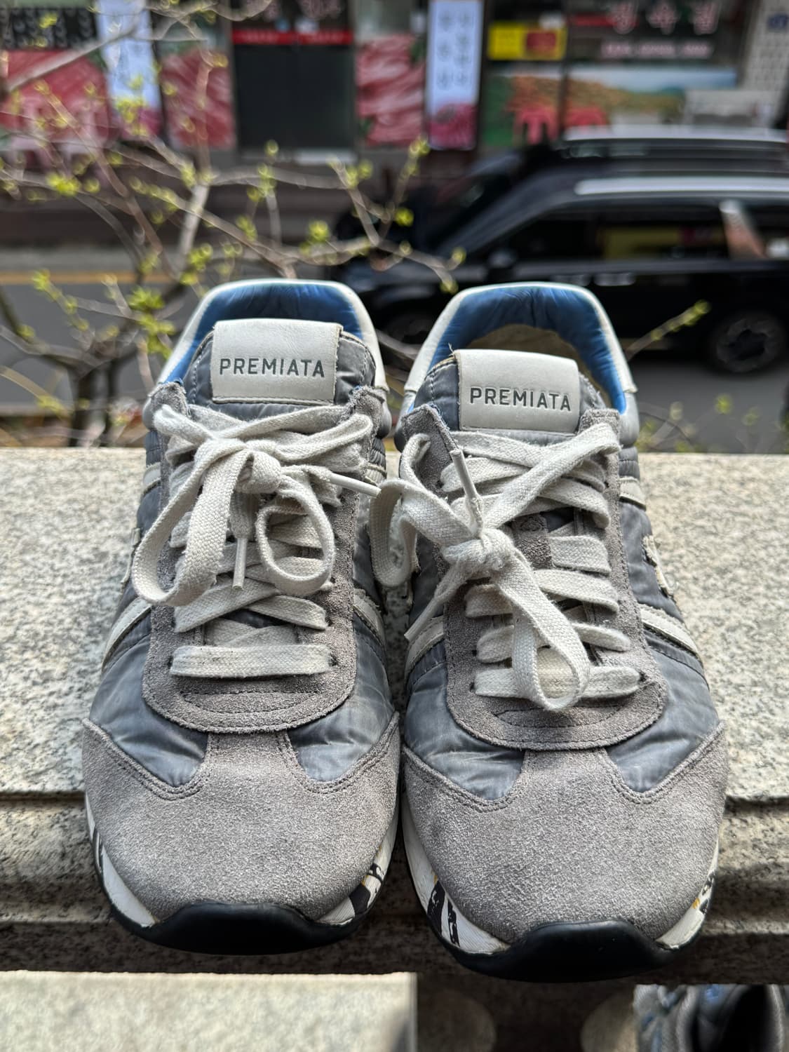 프리미아타 VAR.618E 회색 운동화 41 260mm 상품이미지4