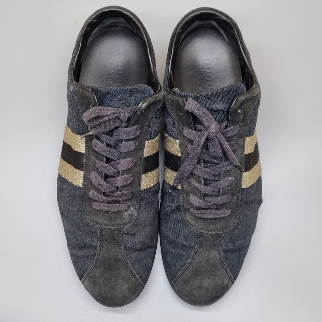 구찌 캔버스 남성스니커즈44 280 상품이미지2