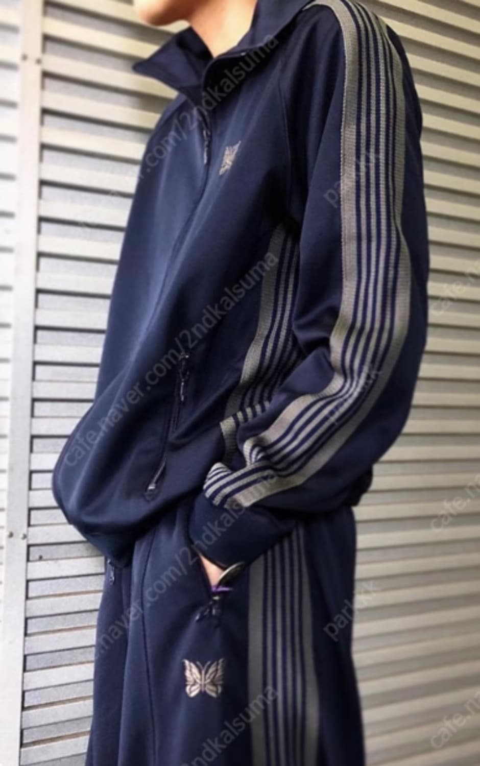 니들스 트랙자켓 네이비 XL 상품이미지1