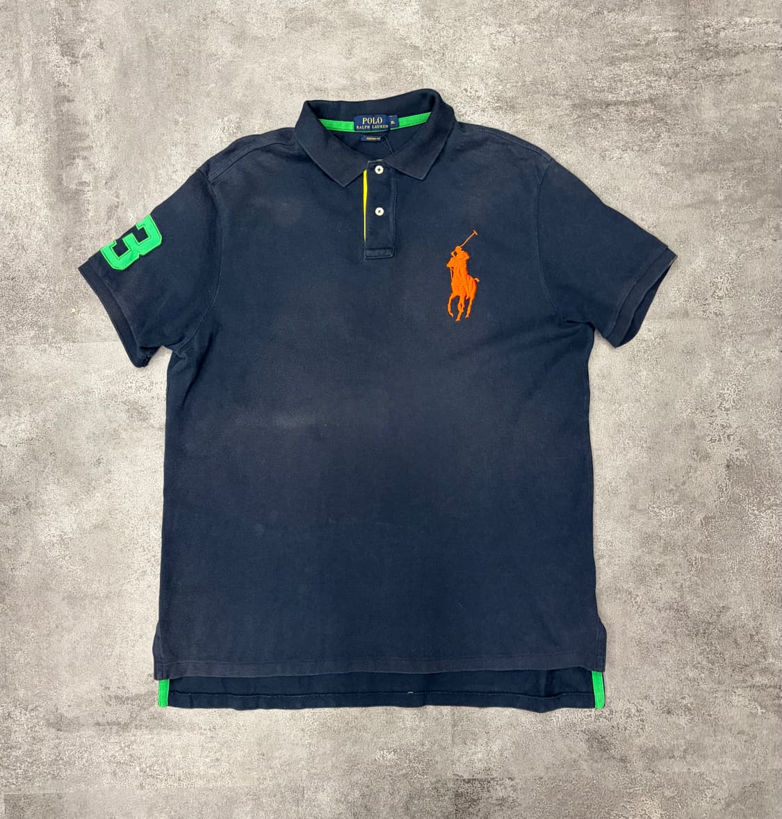 폴로 랄프로렌 빅포니 반팔 카라티 네이비 상품이미지1
