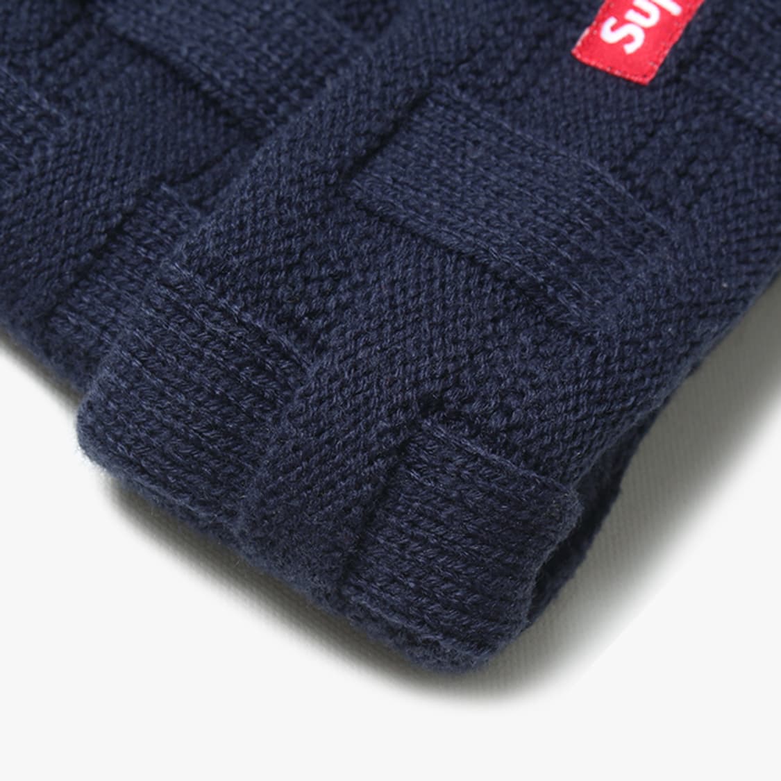 SUPREME "Navy Beanie" 상품이미지4