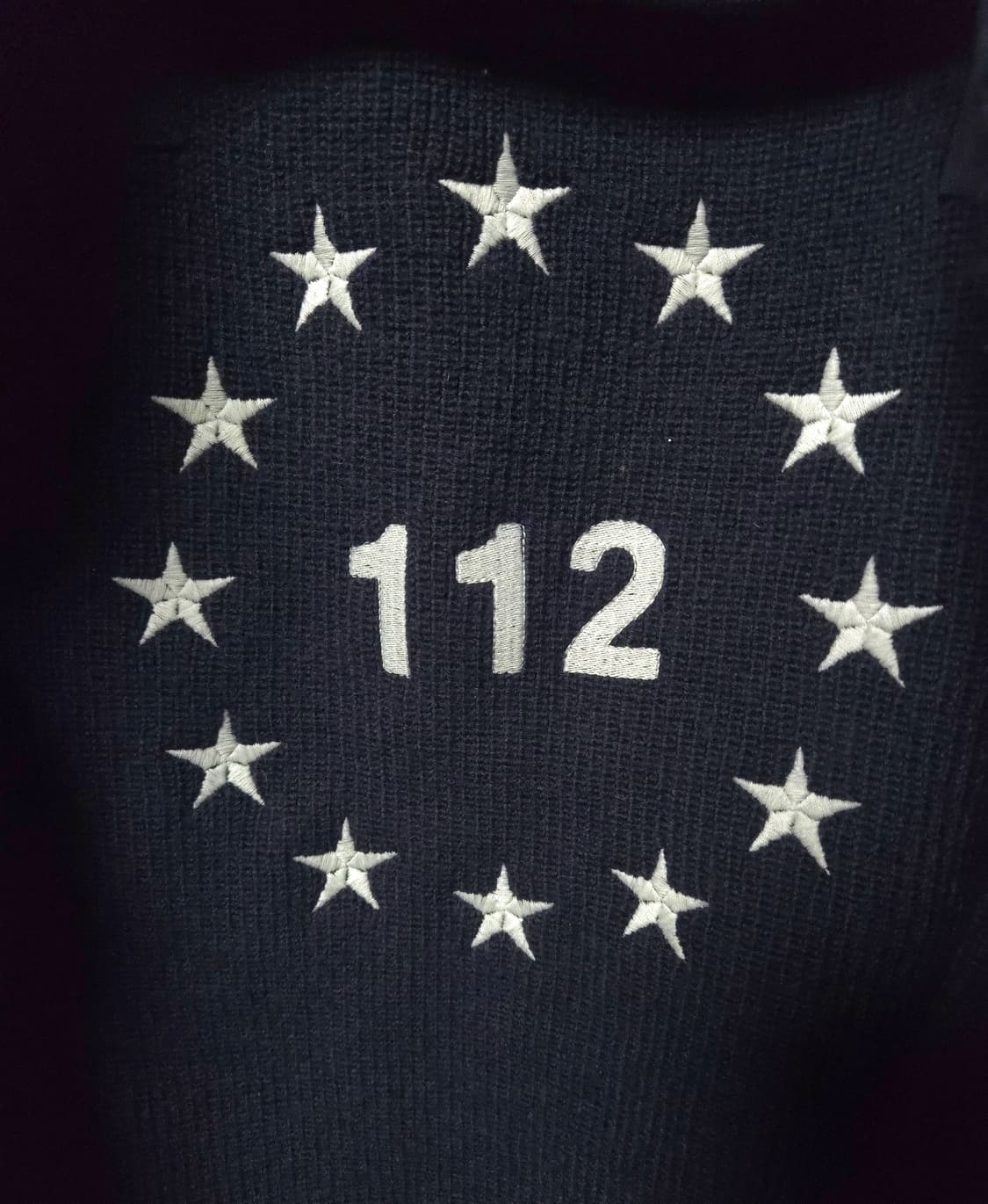 베트멍 112 유틸리티 자켓 폴리스 크롭 봄버 리버시블 블랙 상품이미지8