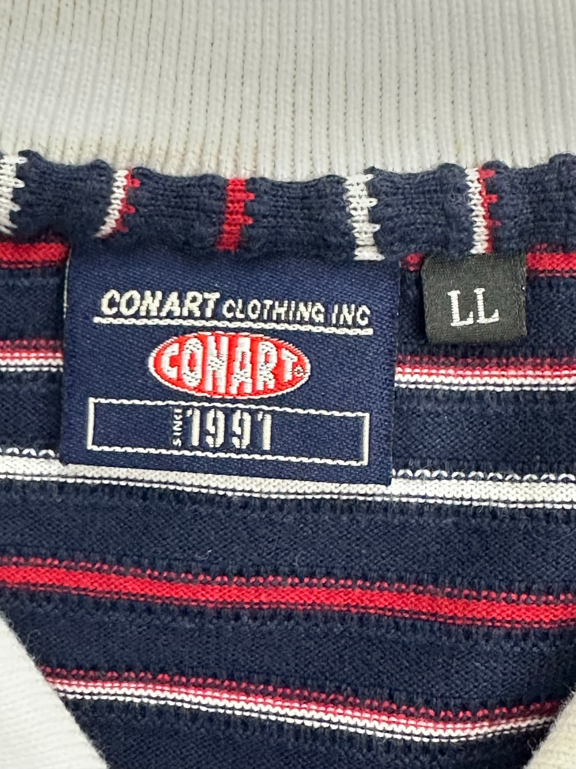 00s Conart Chronic 니트 반팔 셔츠 L  상품이미지7