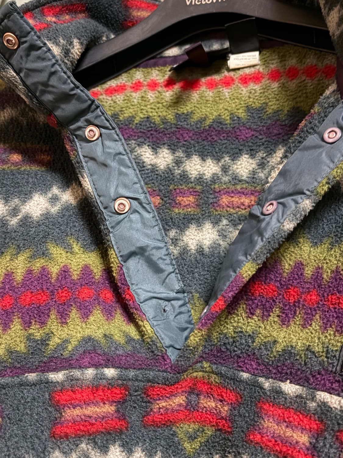 1994s 파타고니아 신칠라 새커거위아 아즈텍 L, Made in USA 상품이미지10