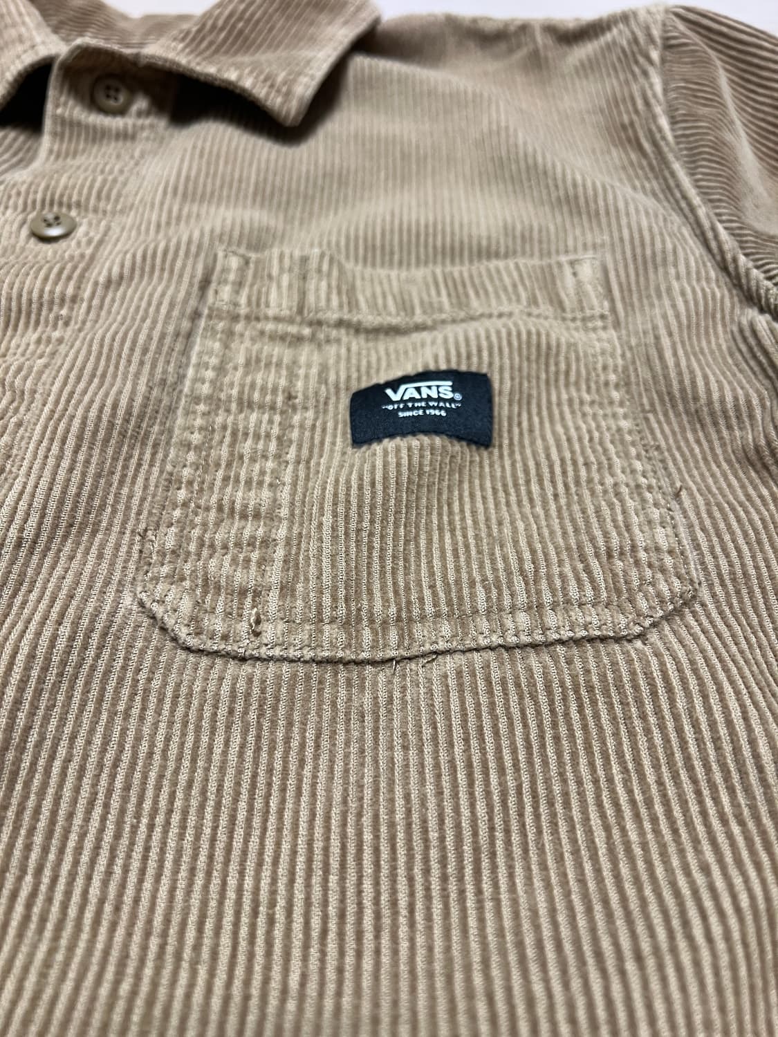 VANS 반스 코듀로이 셔츠 자켓 / 브라운 / M  상품이미지4
