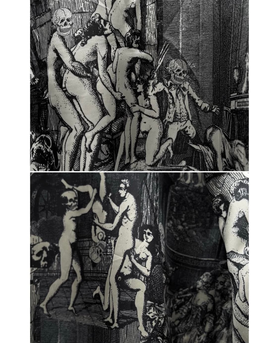 RNA Inc 아카이브 하드코어 일본 빈티지 램스킨 라이더 자켓 상품이미지7