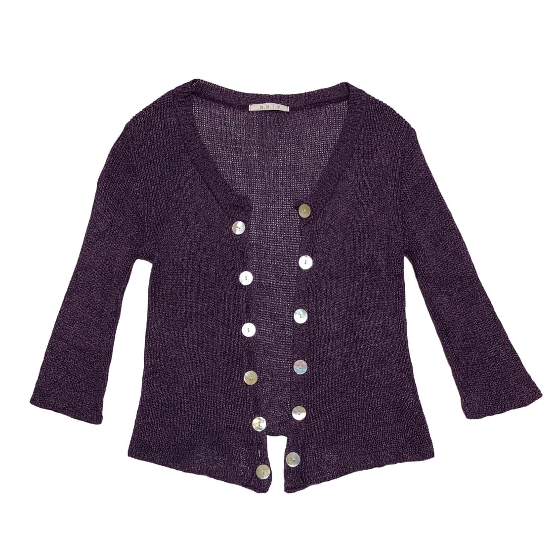 b.e.i.r mother-of-pearl button cardigan 상품이미지2