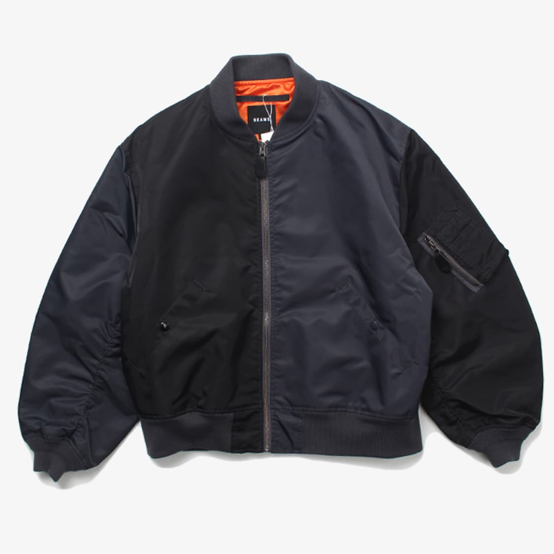  BEAMS "Black Grey MA-1" 상품이미지1