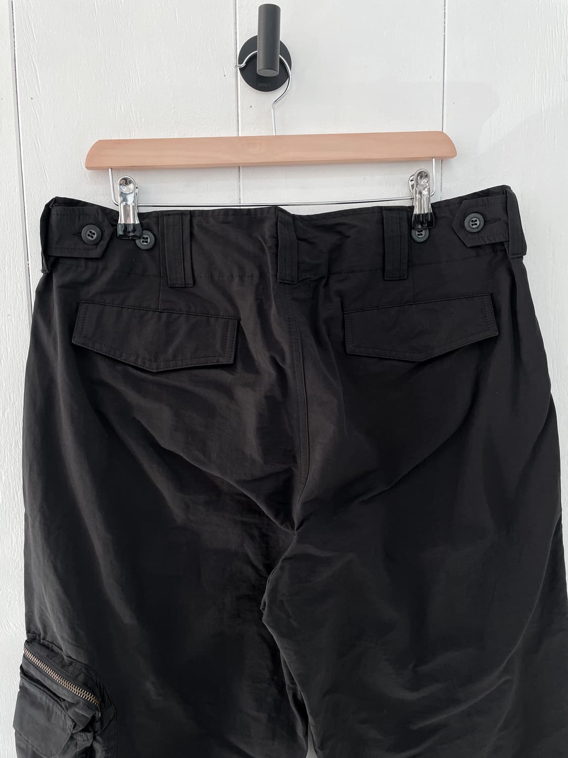 아모르(AMOR) 멀티 테크니컬 카고 팬츠 블랙 상품이미지4