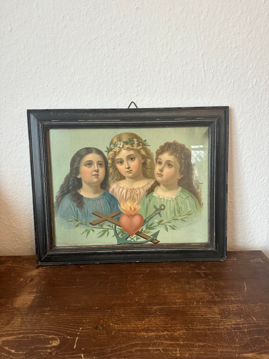 독일)빈티지 세소녀 액자 상품이미지1