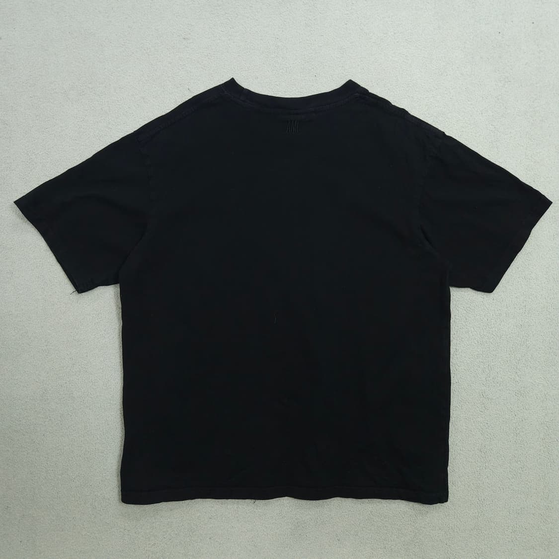 아미 하트 로고 자수 티셔츠 XL 블랙 상품이미지2