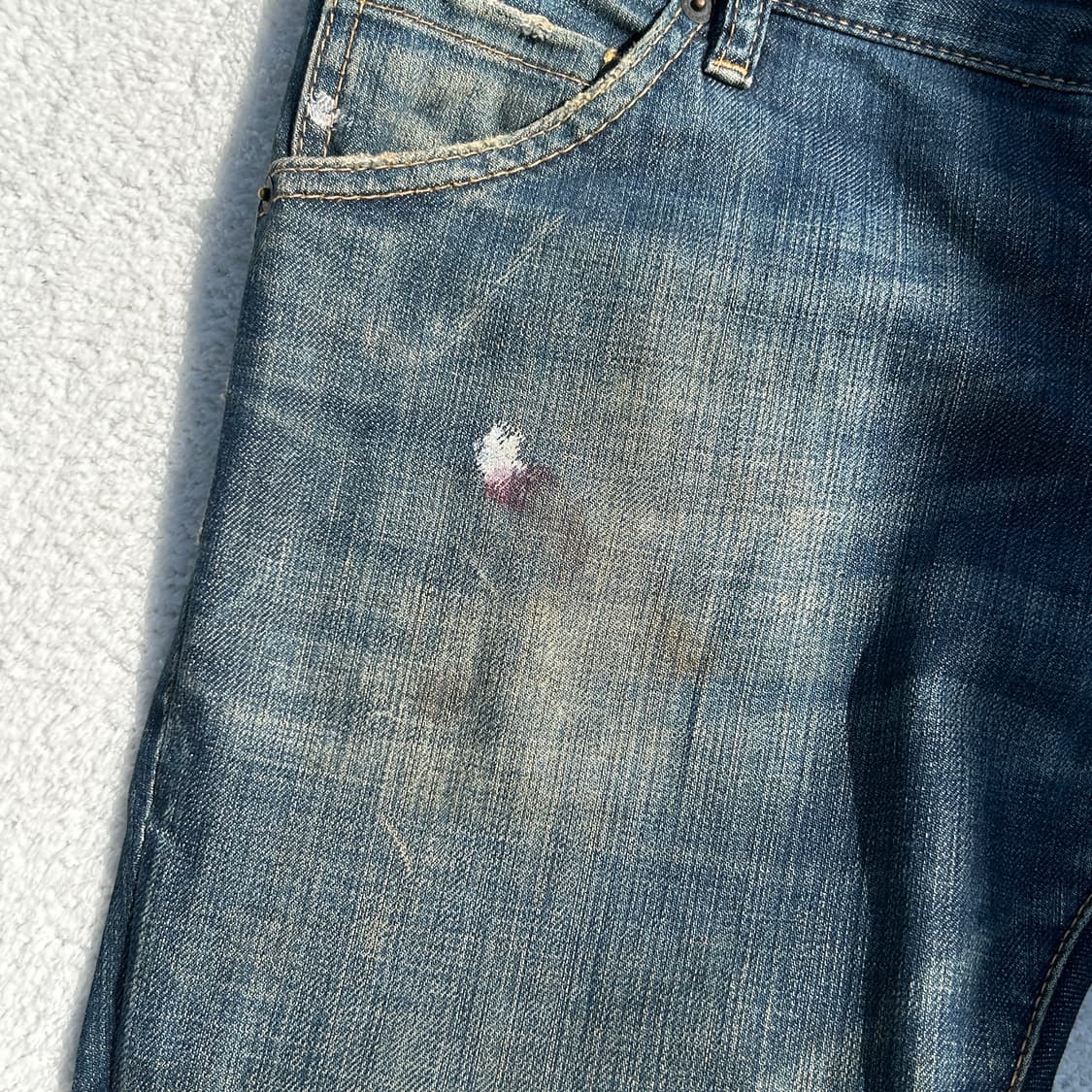 디스퀘어드2 데미지 백포켓 데님 진 상품이미지7